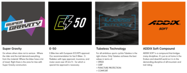 Thumbnail - Pneu Traseiro 27.5x2.6 - Schwalbe Eddy Current Super Gravity