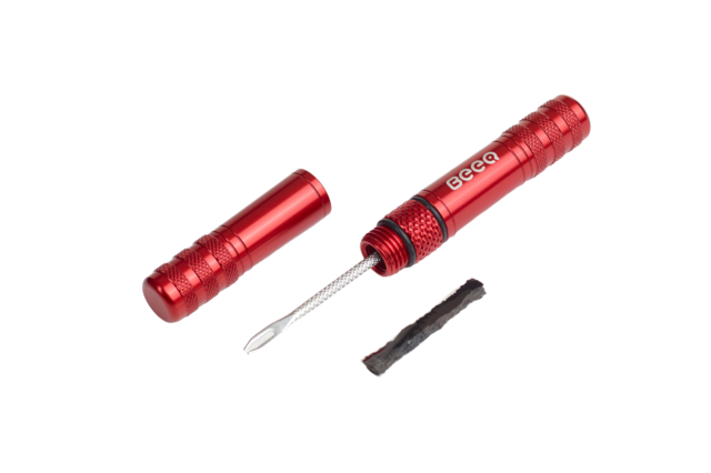 Kit de Reparação Tubeless e Adaptador de CO2 - BEEQ